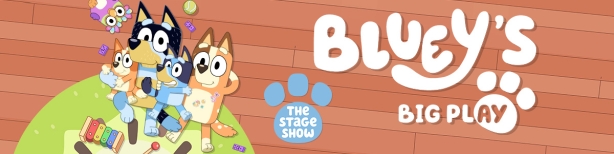 ANNOUNCING! BLUEY’S BIG PLAY THE STAGE SHOW AT THE MAJESTIC THEATRE!